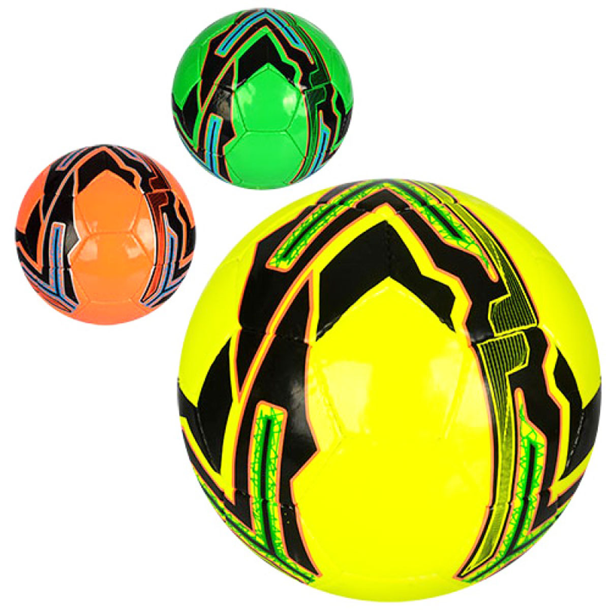 М'яч футбольний кольоровий 'PROFIBALL'