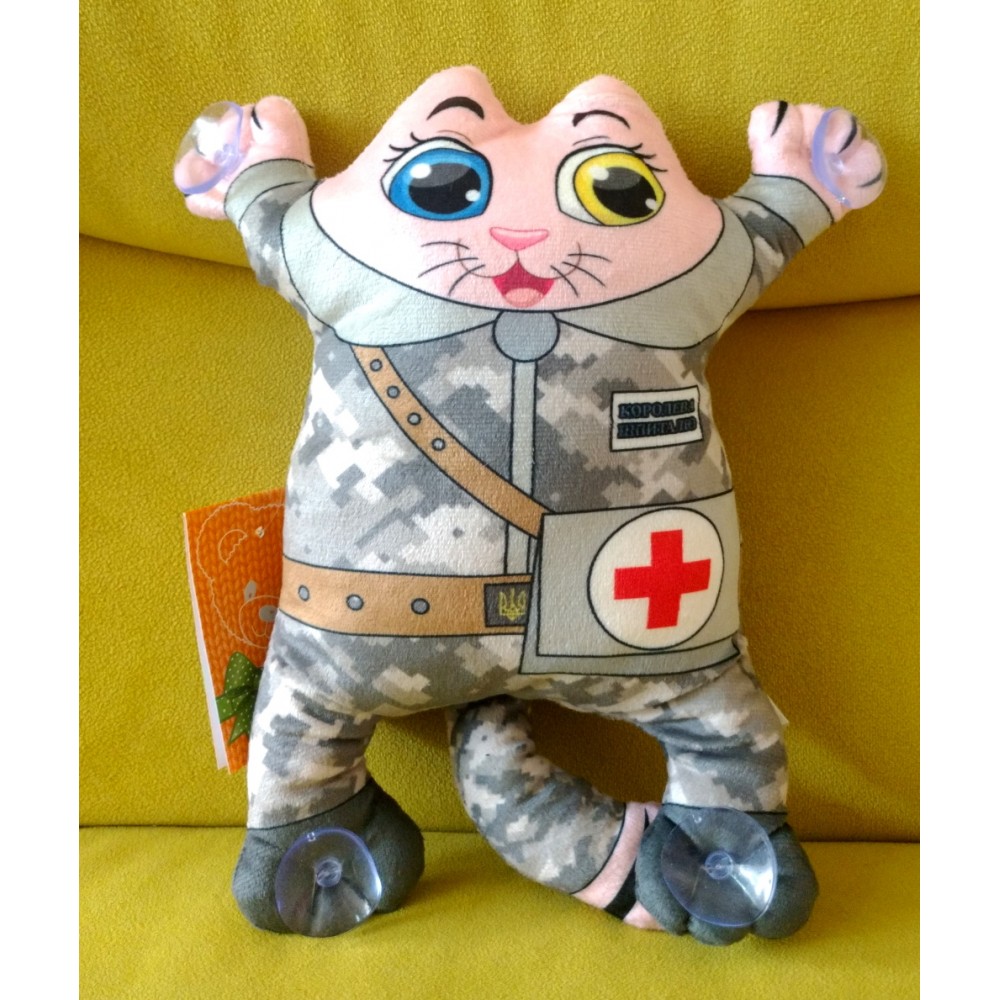 Мягкая игрушка 'Королева госпиталя' на присосках