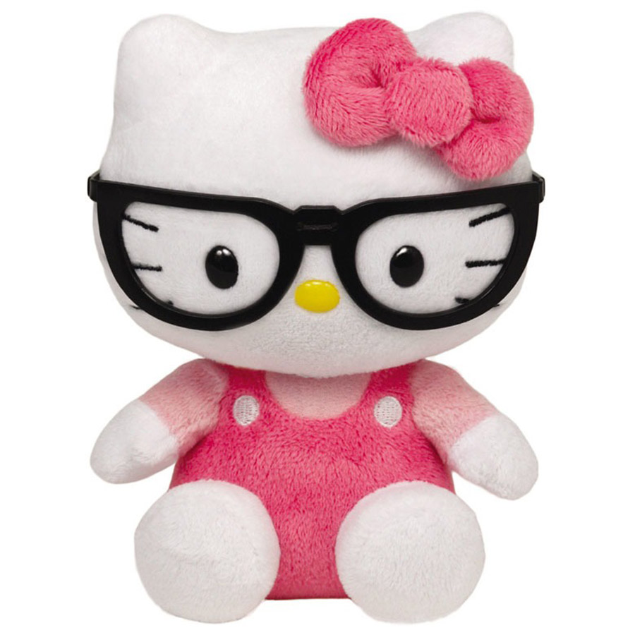 М'яка іграшка 'TY ORIGINAL BEANIE BABIES' Hello Kitty в окулярах