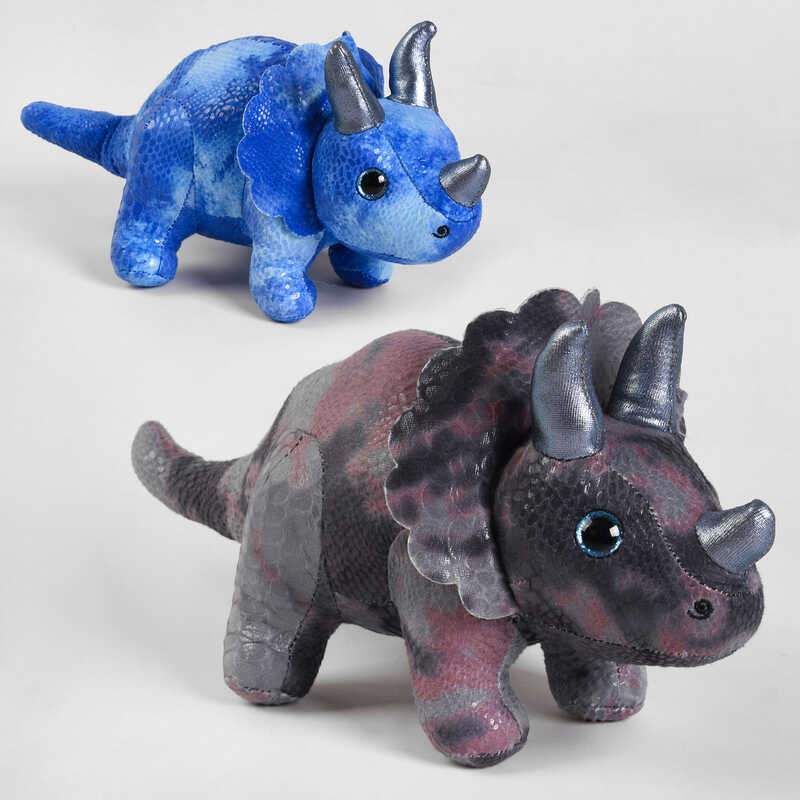 Мягкая игрушка динозавр 'Трицератопс'