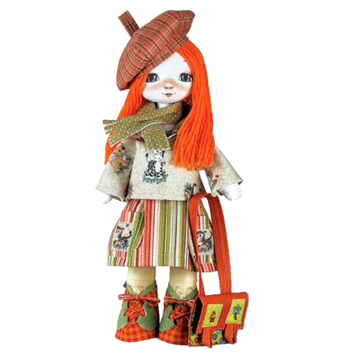 Набор для шитья текстильной куклы 'Художница'