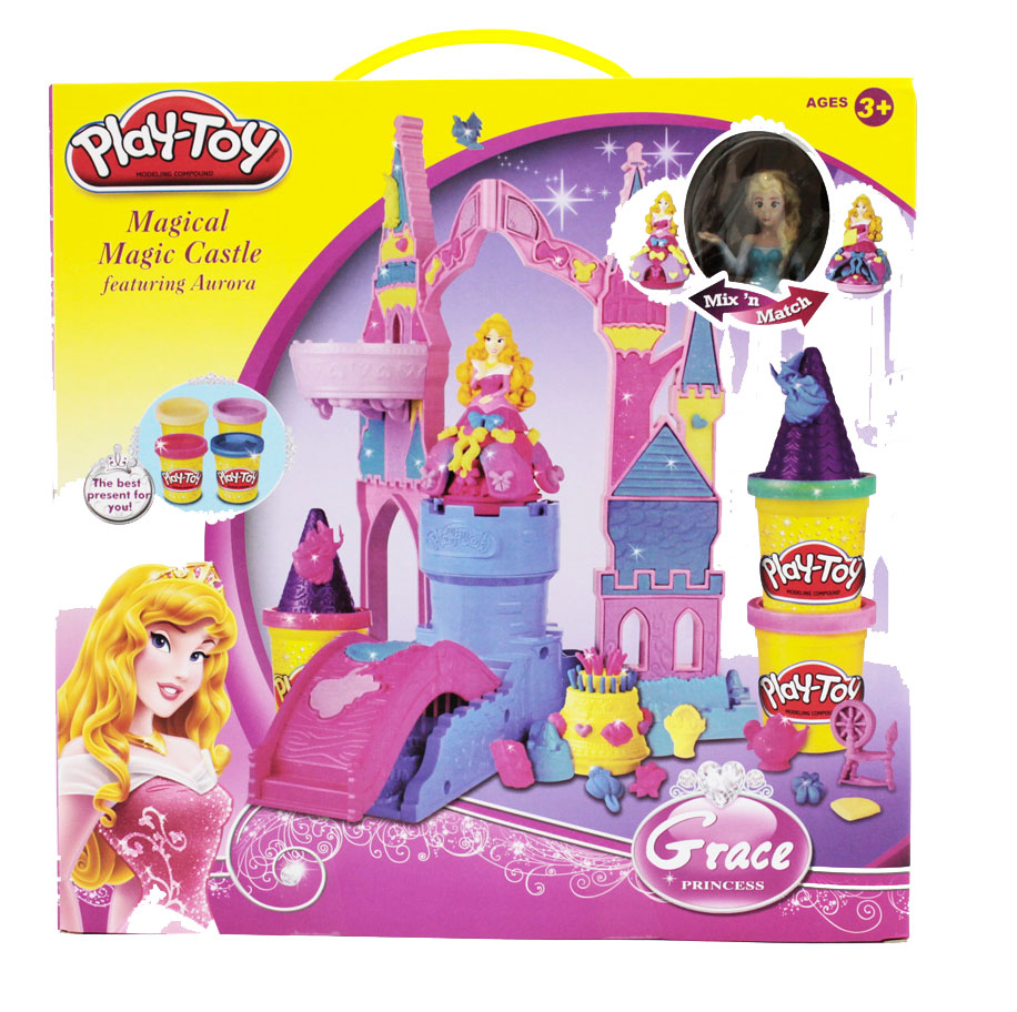 Набор для творчества с пластилином 'Замок принцессы'