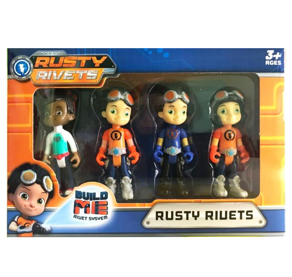 Набор героев Rusty 4 вида
