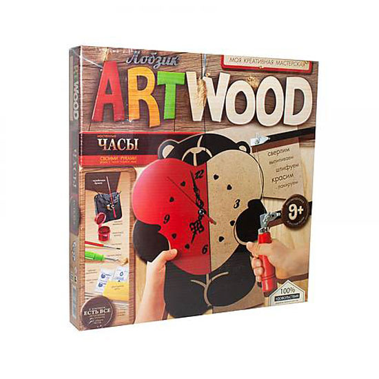 Набір креативної творчості  'ARTWOOD' настінний годинник