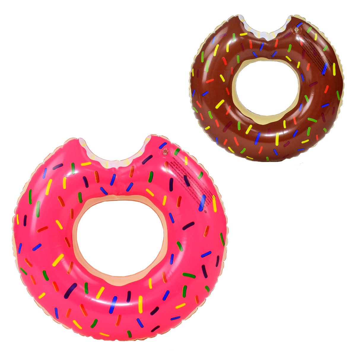 Надувной круг для плавания 'Пончик'