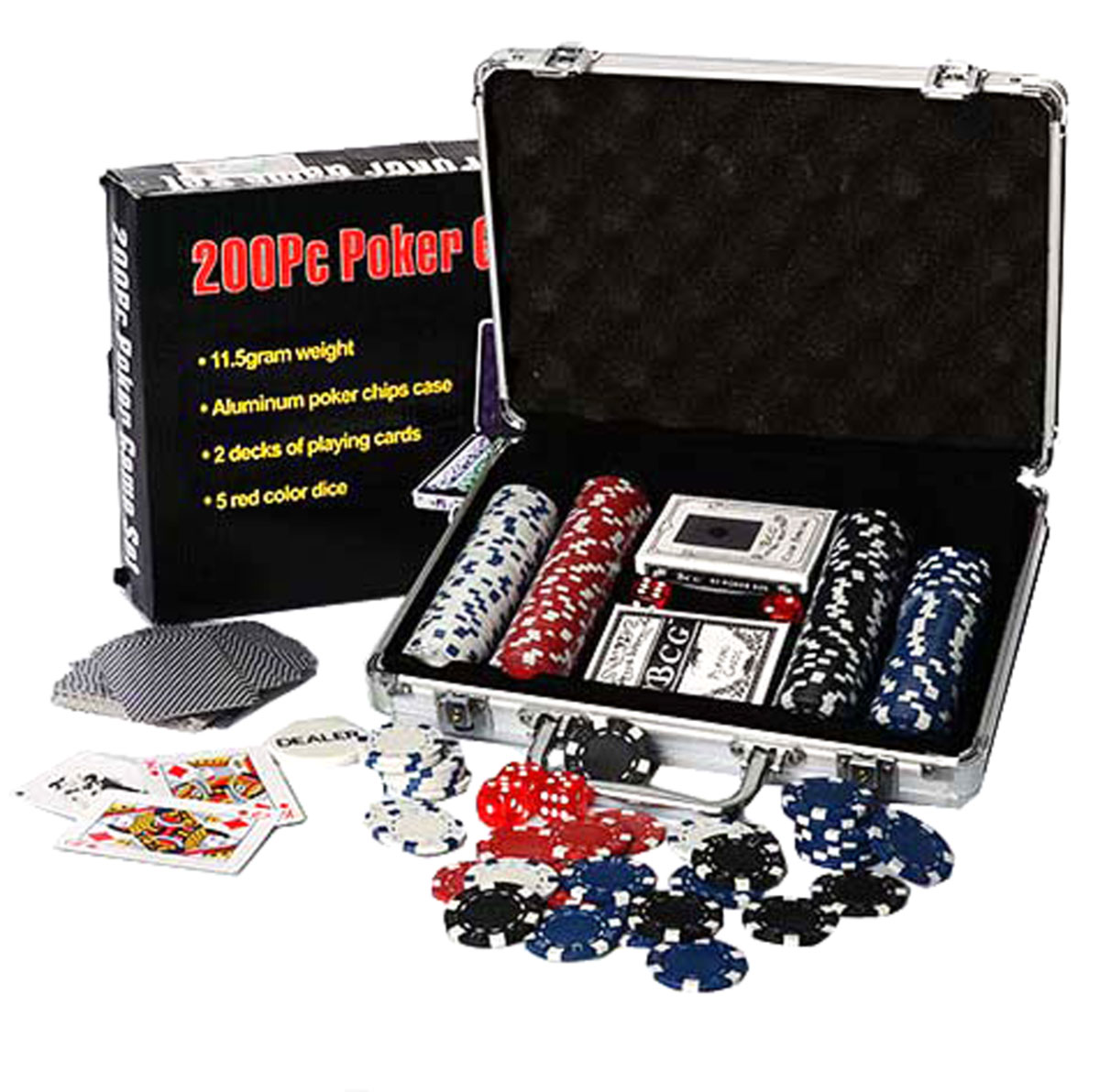 Настільна гра 'Покер' 200 фішок