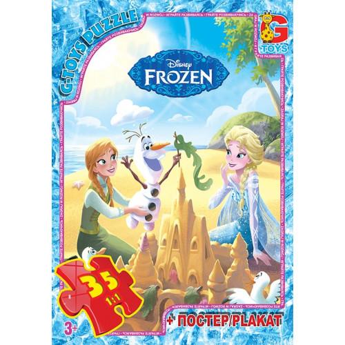 Пазлы серии 'Frozen' 35 элементов
