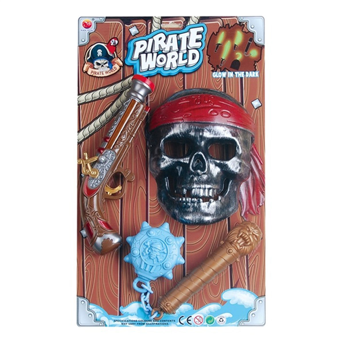 Пиратский набор с мушкетом и булавой
