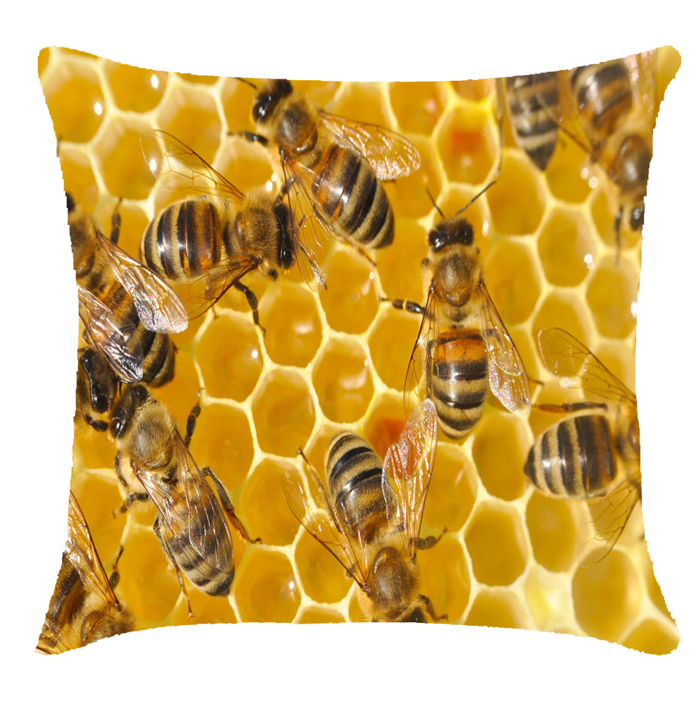 Подушка 3D 'Пчелы делают мед'