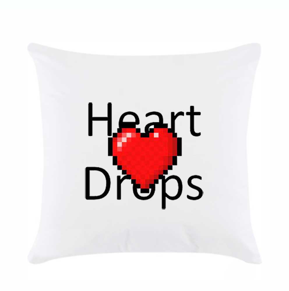 Подушка MINECRAFT 'Heart Drops'