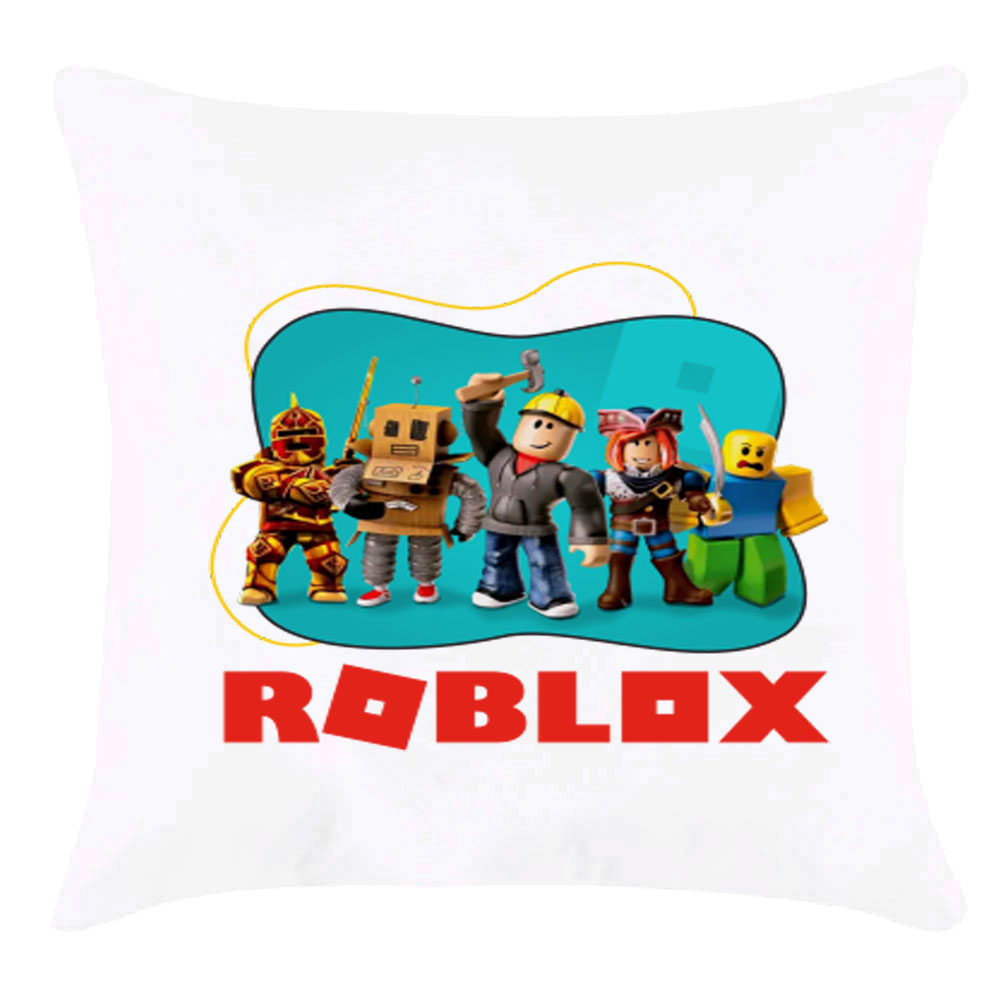 Подушка с принтом 'Roblox'