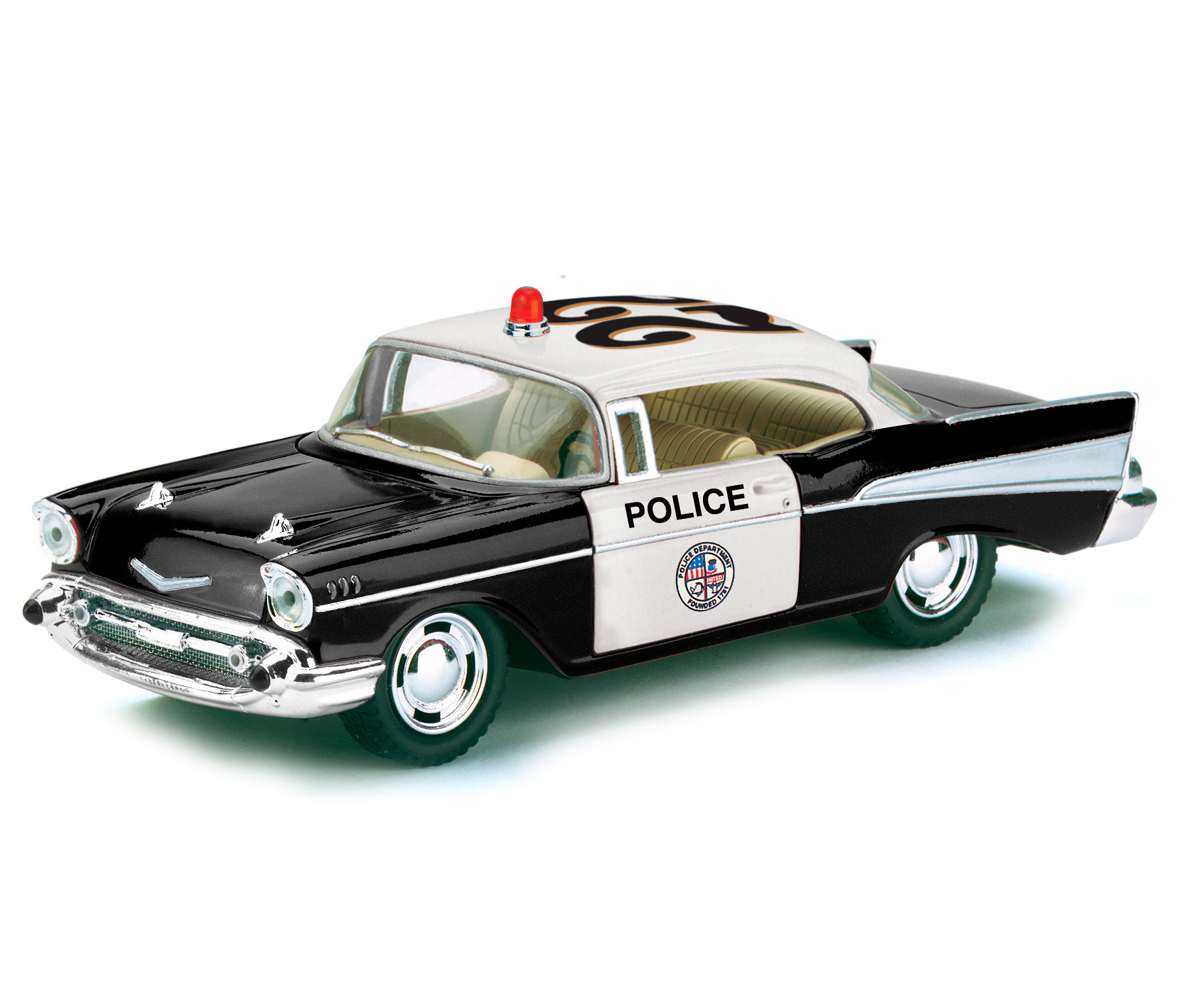 Ретро-машинка Kinsmart '1957 Chevrolet Bel Air (Police)'
