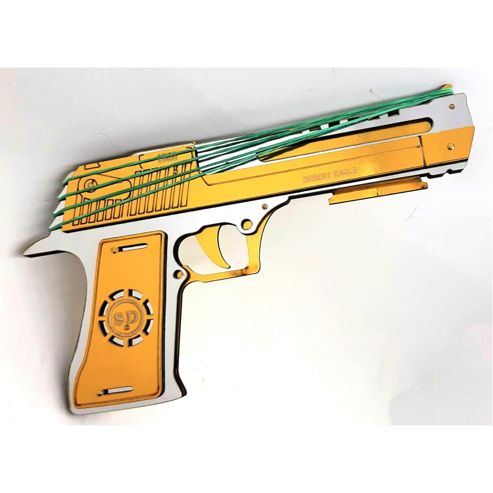 Резинкострел-Пистолет 'DESERT EAGLE Gold'