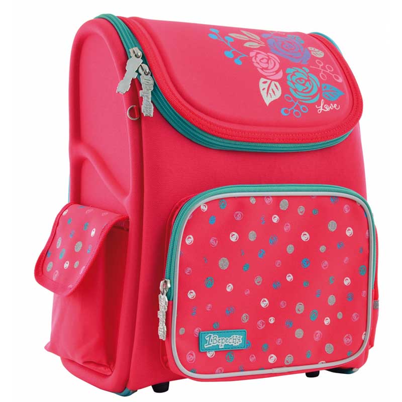 Шкільний каркасний рюкзак 'Lovely roses'