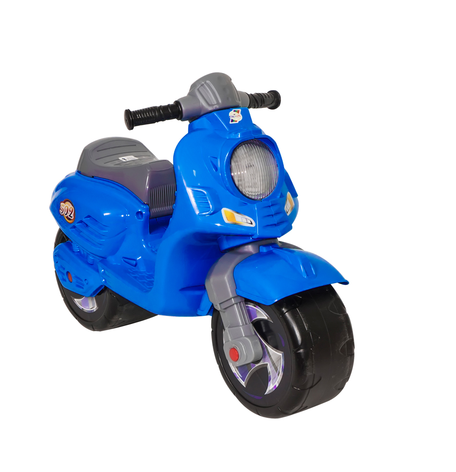 Велобіг дитячий скутер синій