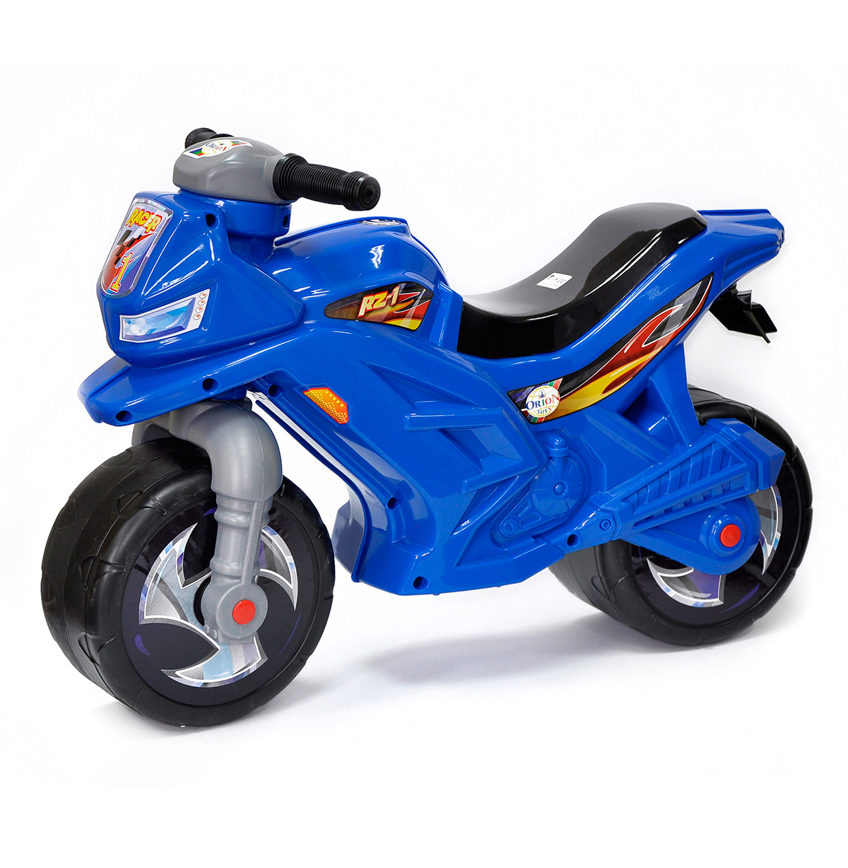 Велобег-мотоцикл 2-х колесный, синий