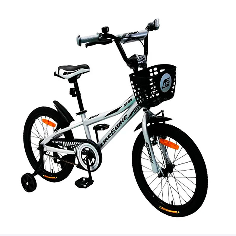 Велосипед 2-х колесный Like2bike Neos серебряный 18'
