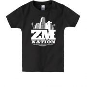 Детская футболка  ZM Nation высотки