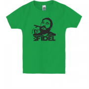 Дитяча футболка  з Фіделем Кастро
