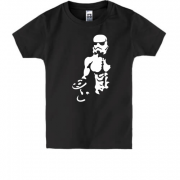 Детская футболка Штурмовик - бодибилдер