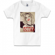 Дитяча футболка Obey girl