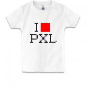 Детская футболка I pixel