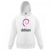 Детская толстовка Debian