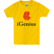 Детская футболка iGenius (Я гений)