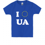 Детская футболка Люблю Европейскую Украину