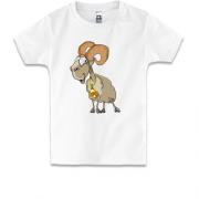 Детская футболка с козой (2)