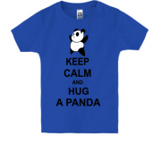 Детская футболка hug panda