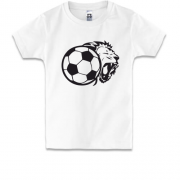Детская футболка lion football
