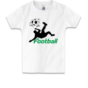 Дитяча футболка Я люблю футбол!