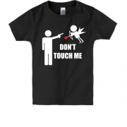 Детская футболка Don't touch me