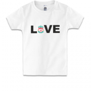 Детская футболка LOVE Liverpool