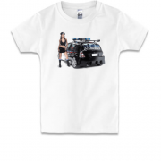 Детская футболка Police car