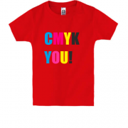 Детская футболка CMYK YOU!