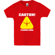 Детская футболка Sysadmin@Work (quake)