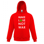Дитяча толстовка "Make Love, Not War"