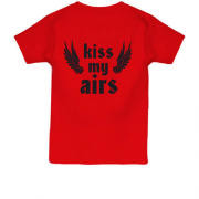 Детская футболка Kiss my airs