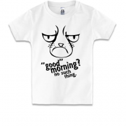 Детская футболка Не доброе утро