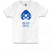 Детская футболка One Shot - One Kill
