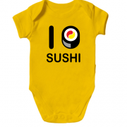 Детское боди Я люблю суши