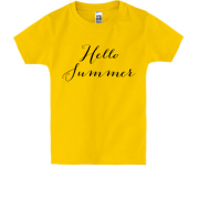 Дитяча футболка Hello Summer (Привіт літо)