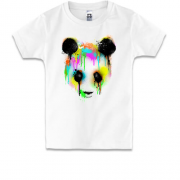 Детская футболка с пандой в красках