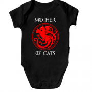 Детское боди Mother Of Cats  - Game of Thrones