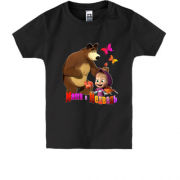 Детская футболка МАША И МЕДВЕДЬ(2)