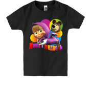 Детская футболка МАША И МЕДВЕДЬ(3)