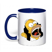 Чашка "Гомер Симпсон кричит"