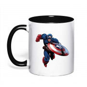 Чашка "Капітан Америка" комікси